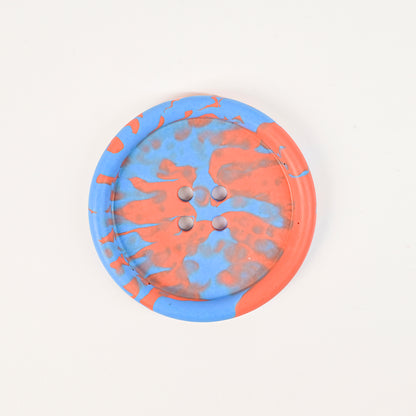 Artistic Handmade Button-shaped Coaster