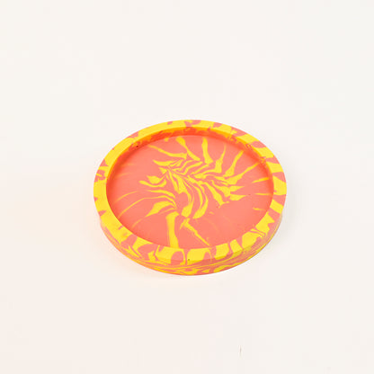 14.8cm Artistic Handmade Round Tray