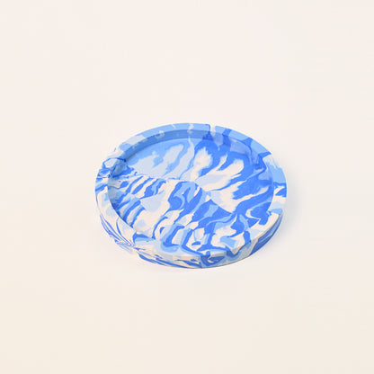 14.8cm Artistic Handmade Round Tray