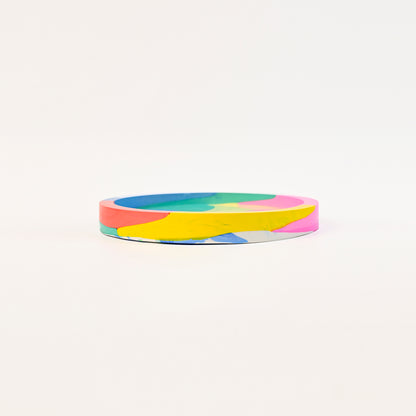 14.8cm Artistic Handmade Round Tray
