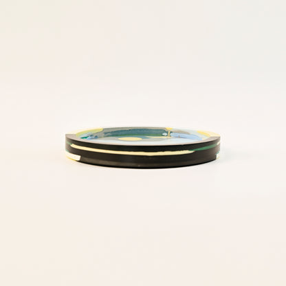14.8cm Artistic Handmade Round Tray