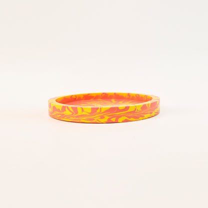 14.8cm Artistic Handmade Round Tray