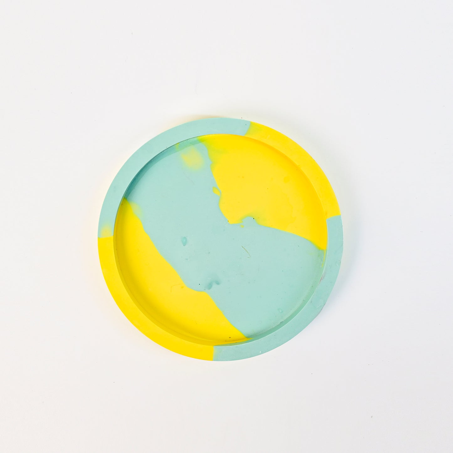 14.8cm Artistic Handmade Round Tray