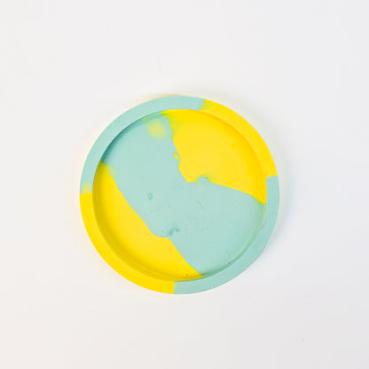14.8cm Artistic Handmade Round Tray