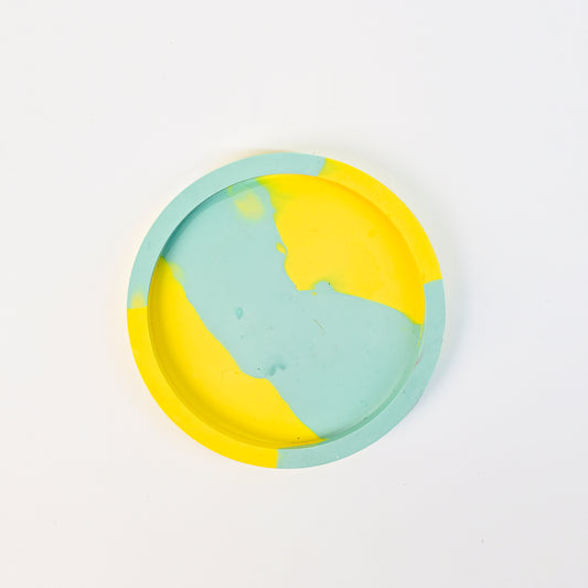 14.8cm Artistic Handmade Round Tray