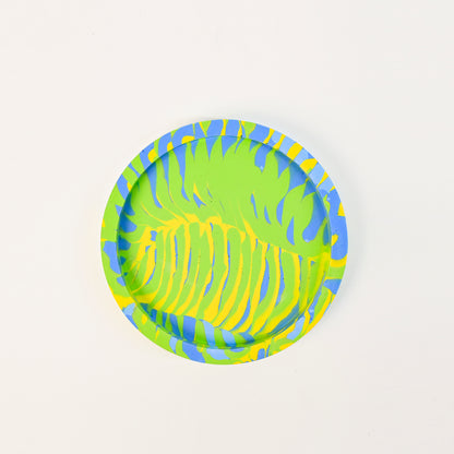 14.8cm Artistic Handmade Round Tray