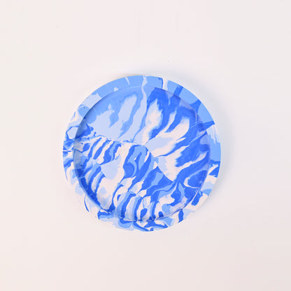 14.8cm Artistic Handmade Round Tray