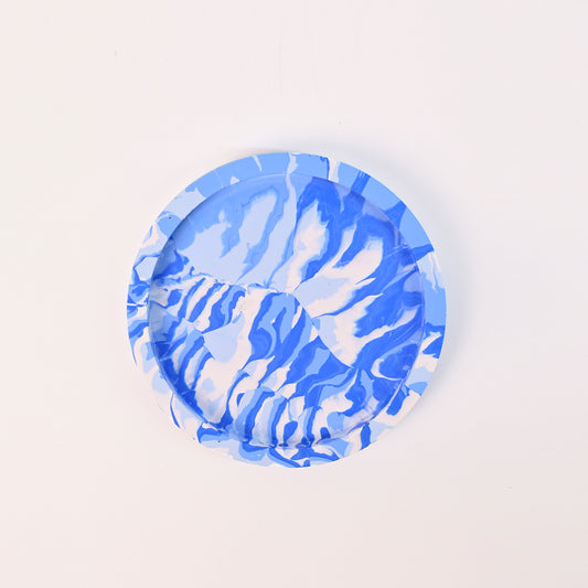 14.8cm Artistic Handmade Round Tray