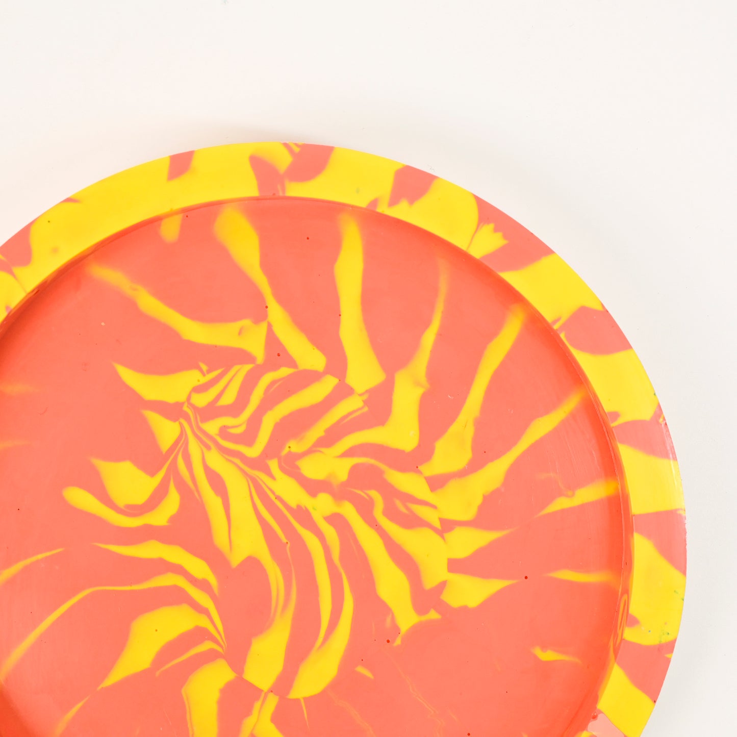 14.8cm Artistic Handmade Round Tray
