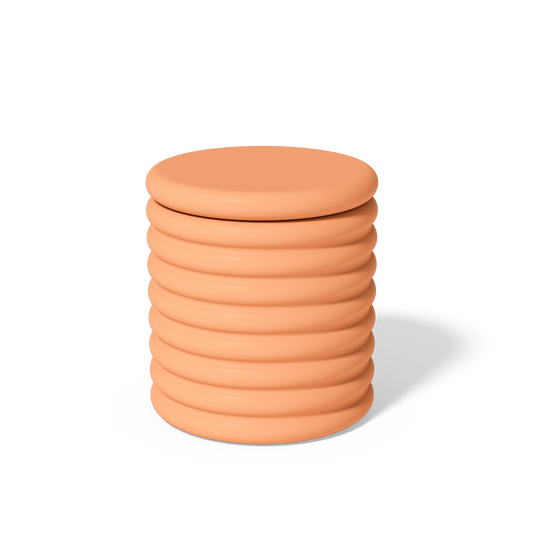 Unevenness Convex Circle Candle Jar Silicone Mold
