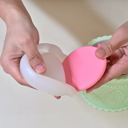 Unevenness Convex Circle Candle Jar Silicone Mold
