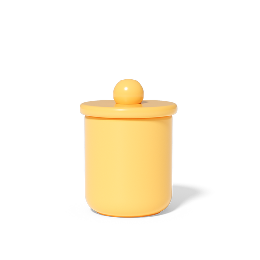 Round Ball Candle Jar  Silicone Mold