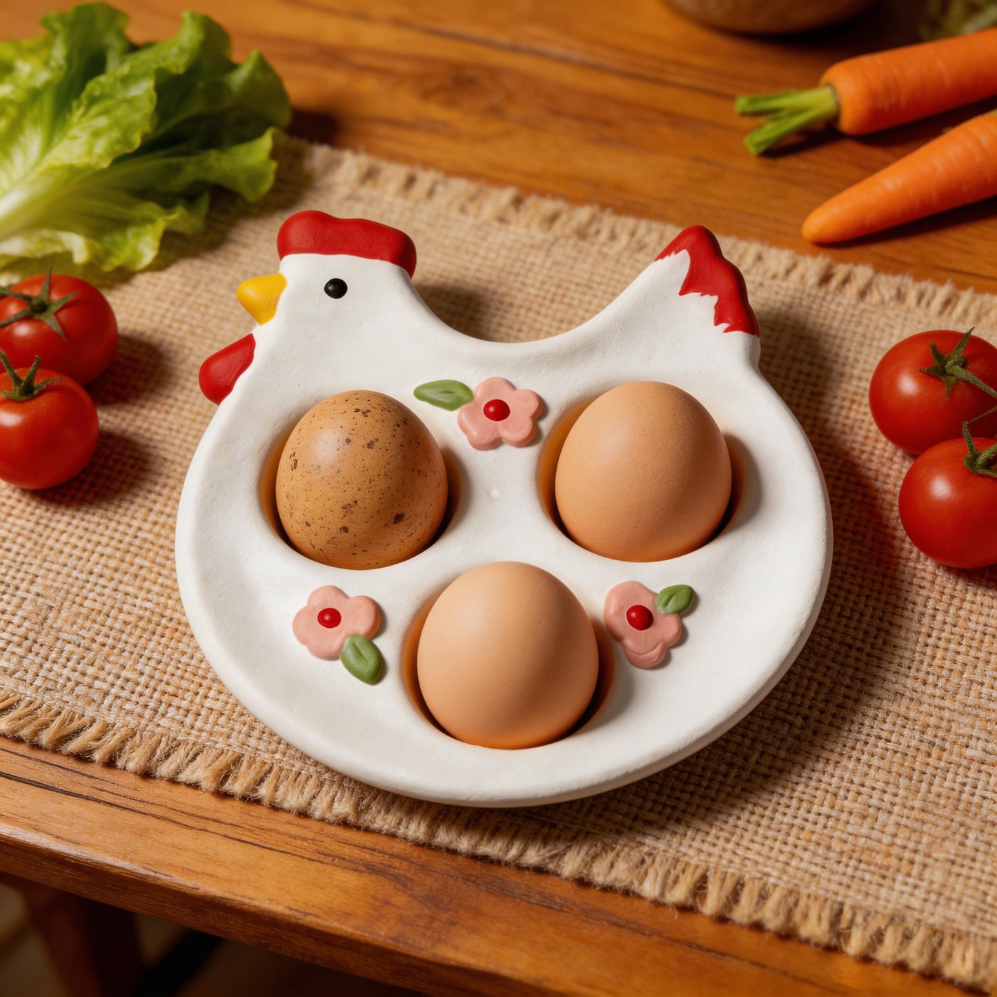 Easter Cute Chick Egg Tray Silicone Mold