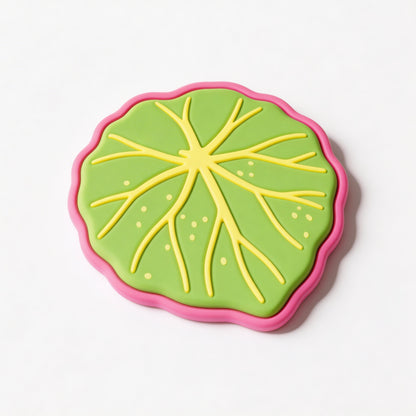Hot Plant Leaf Shape Coaster Silicone Mold