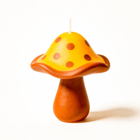 Cute Mushroom Candle Silicone Mold