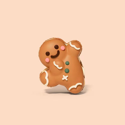 Christmas Gingerbread Men Taba Squishy Silicone Mold