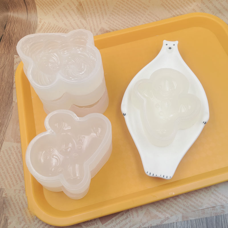Christmas Gingerbread Men Taba Squishy Silicone Mold