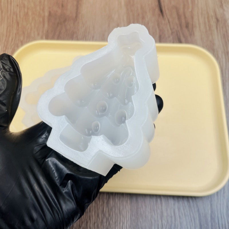 Christmas Tree Taba Squishy Silicone Mold