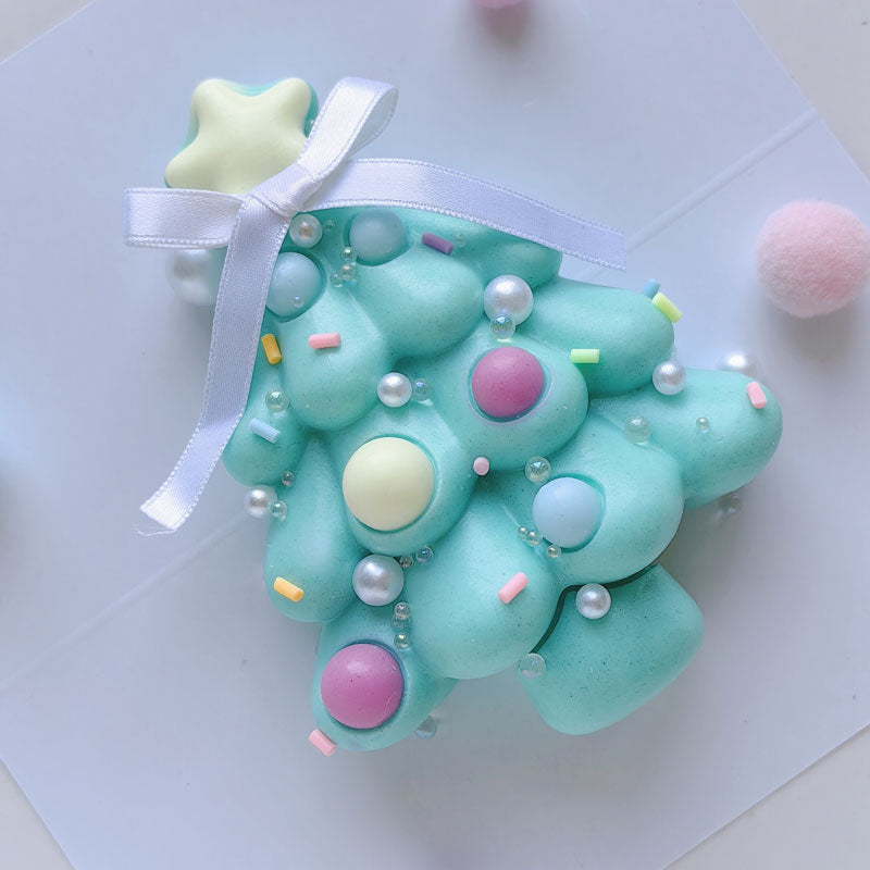 Christmas Tree Taba Squishy Silicone Mold