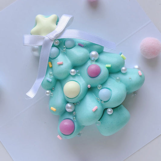 Christmas Tree Taba Squishy Silicone Mold
