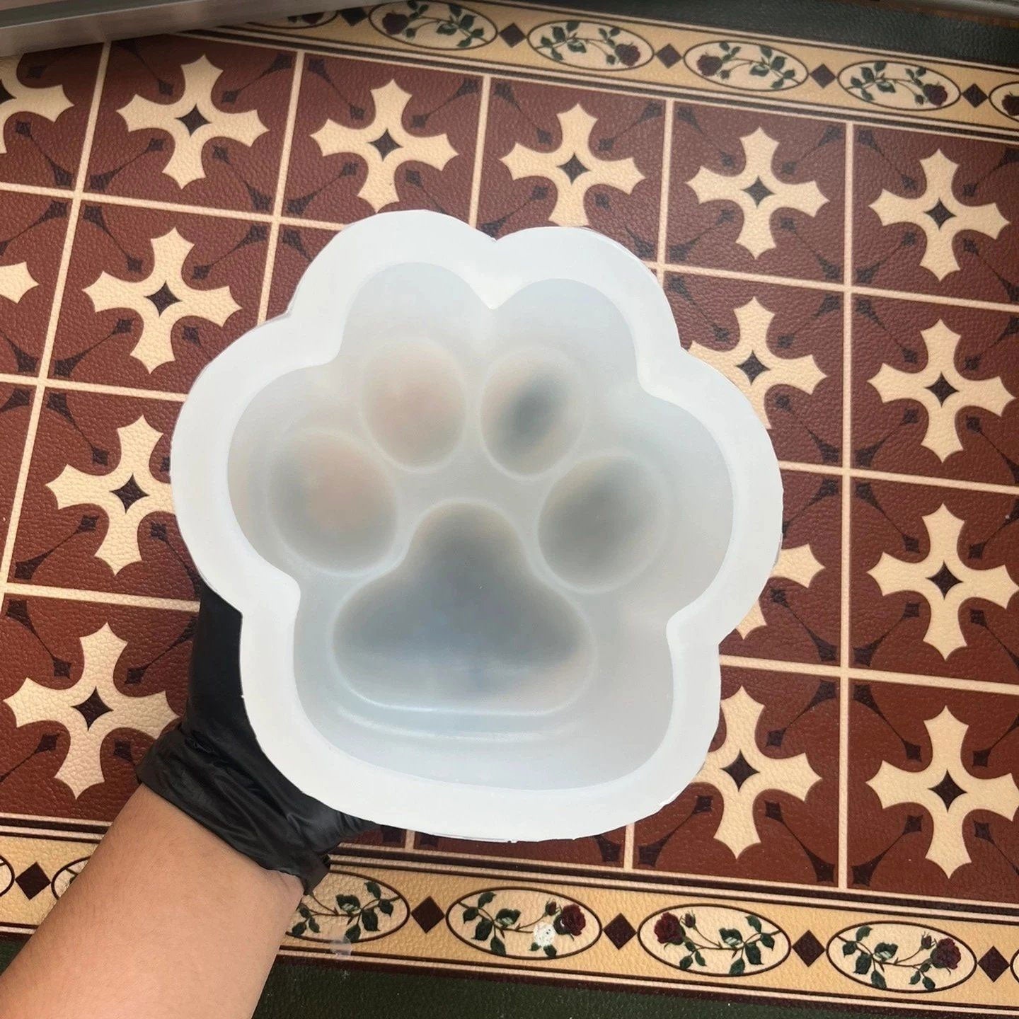 Giant Cat Paw Taba Squishy Silicone Mold