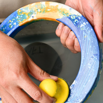 Round Mirror Mold with Accessories