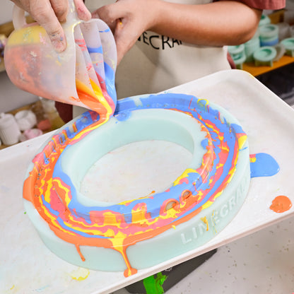 Round Mirror Mold with Accessories