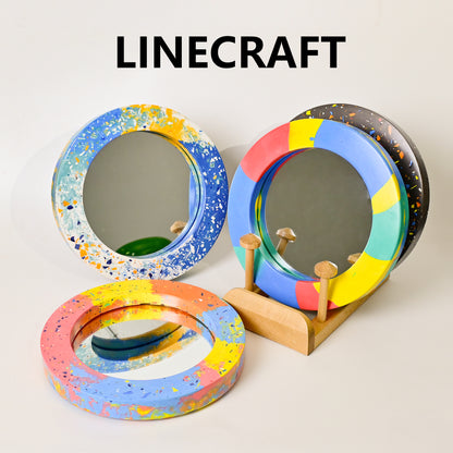 Round Mirror Mold with Accessories