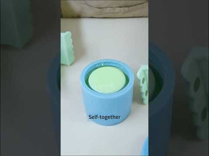 Unevenness Concave Circle Candle Jar Silicone Mold